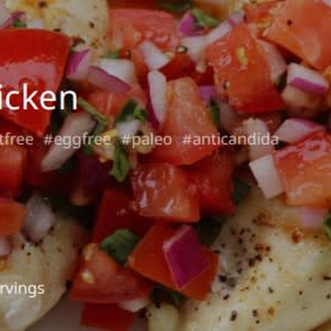 Grilled Bruschetta Chicken