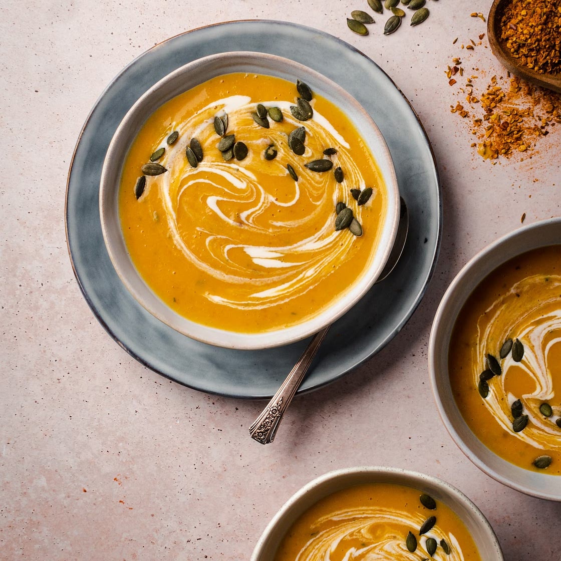 Vegan Butternut Squash Soup (Instant Pot)