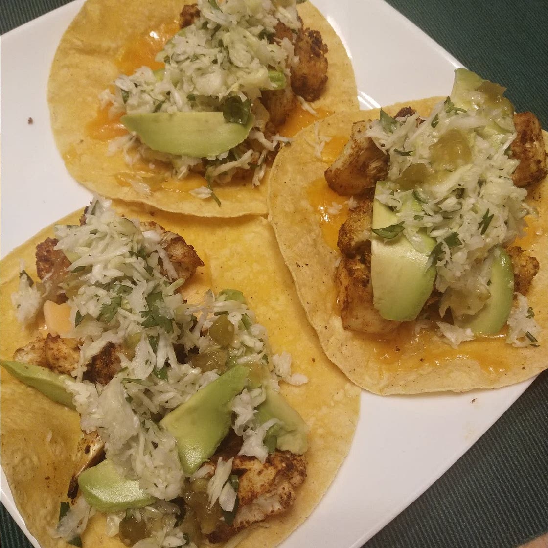 Cajun Tofu Tacos