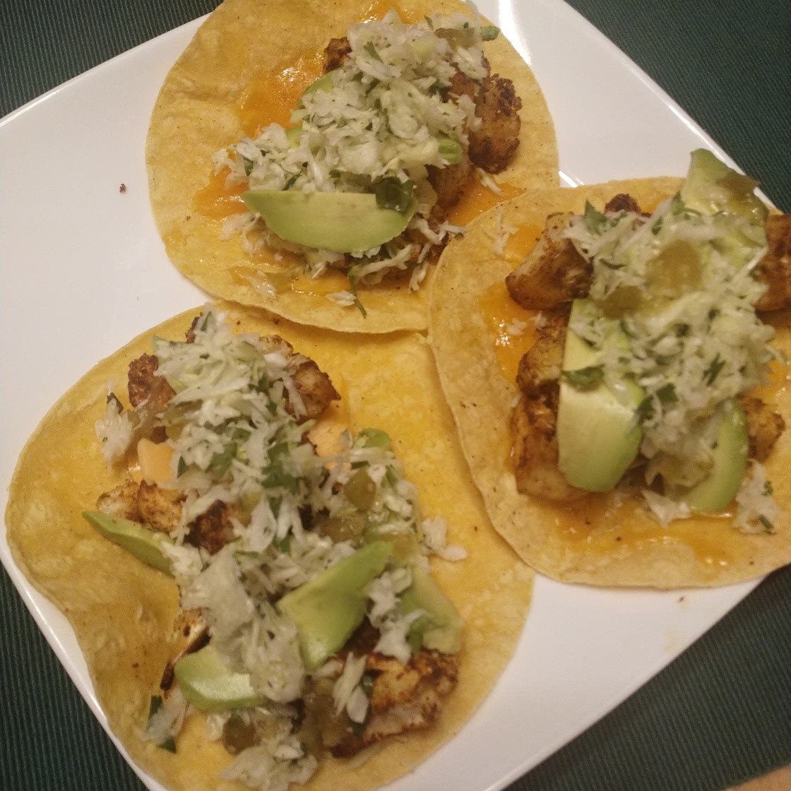 Cajun Tofu Tacos