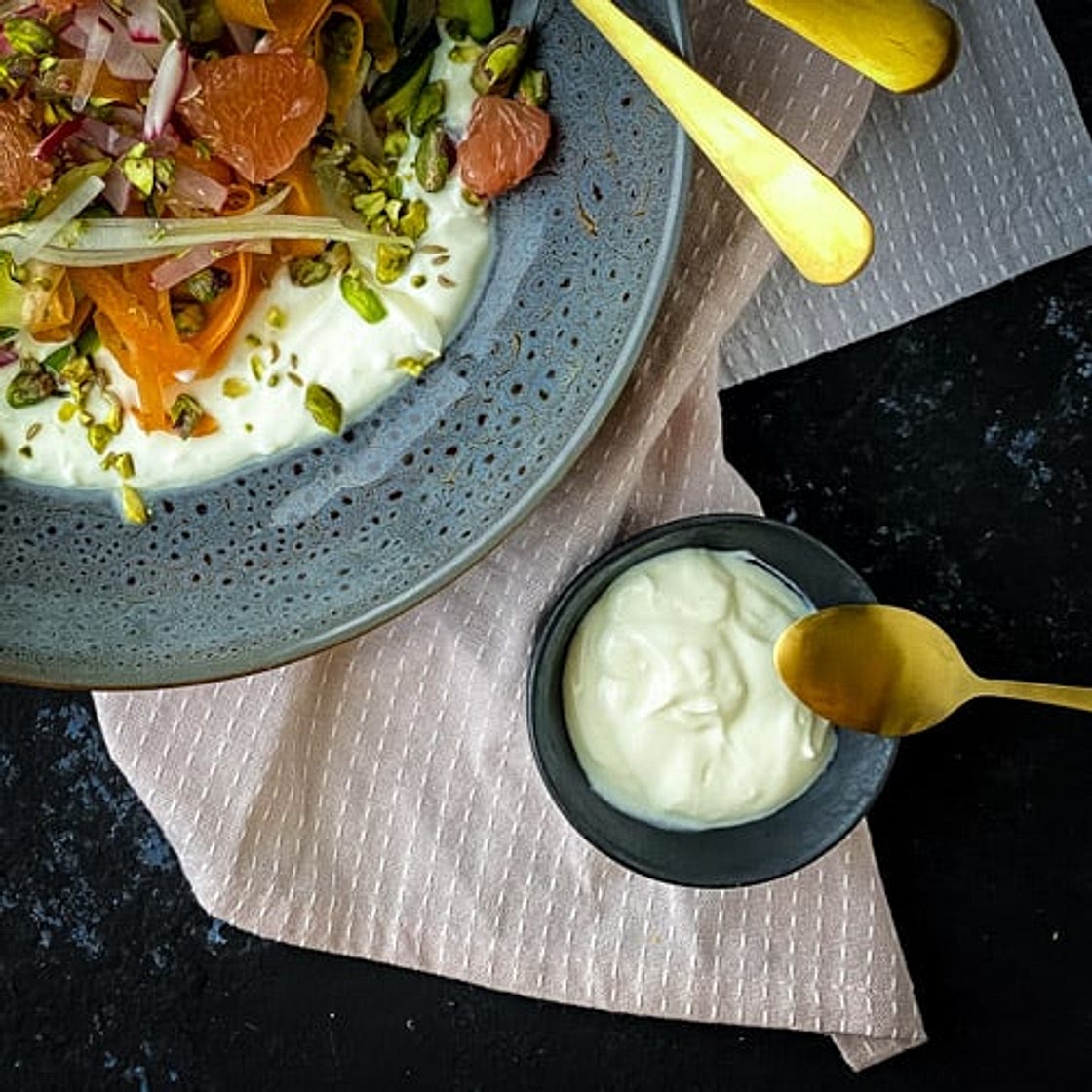 Honey Garlic Yoghurt Dressing