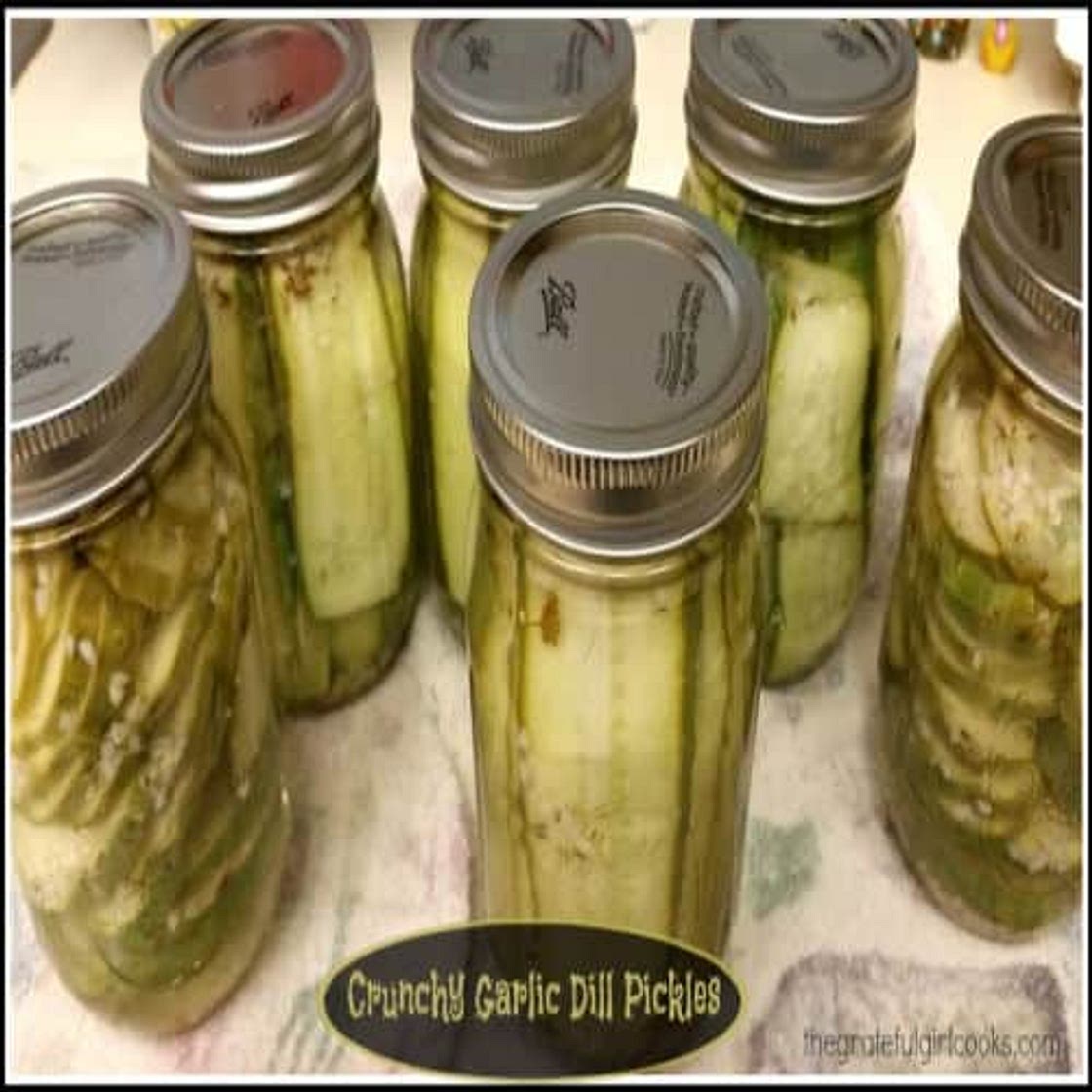Crunchy Garlic Dill Pickles