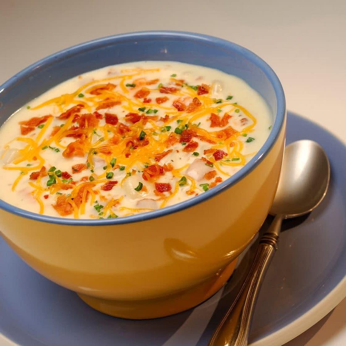 Disneyland Carnation Cafe Loaded Baked Potato Soup