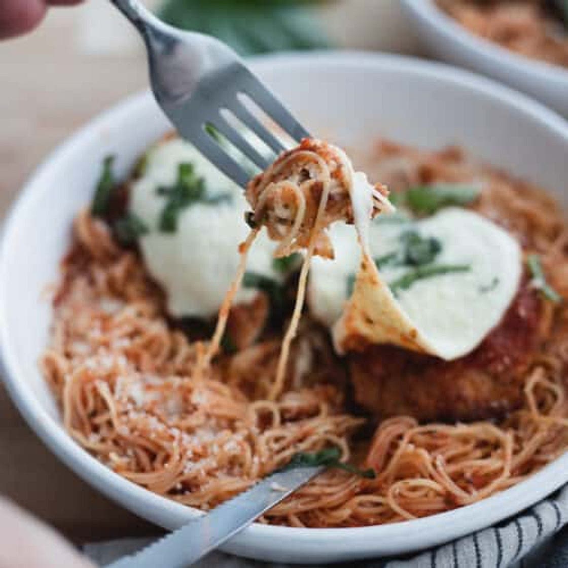 Crusted Chicken Romano