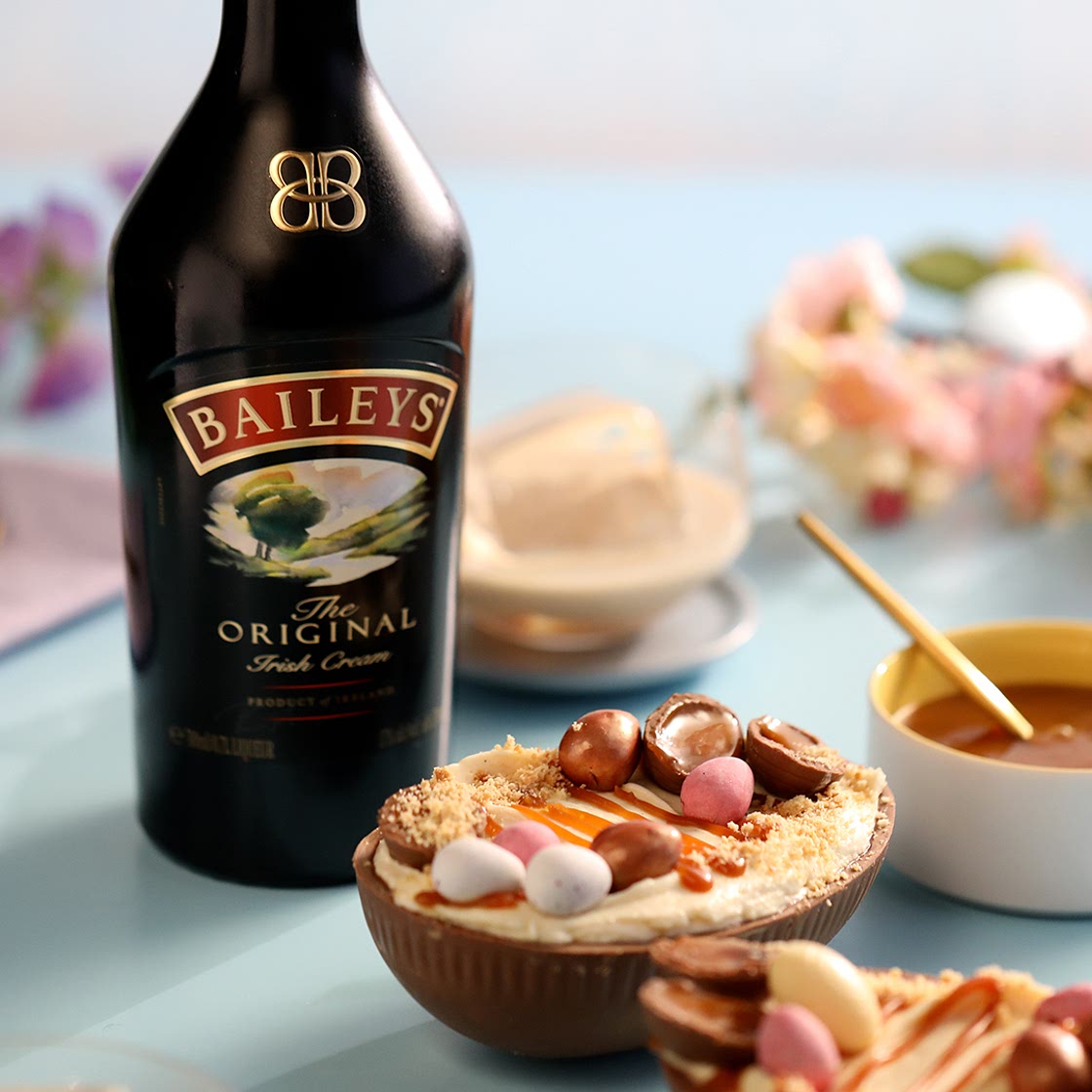 Matt's Baileys Easter Egg Cheesecakes