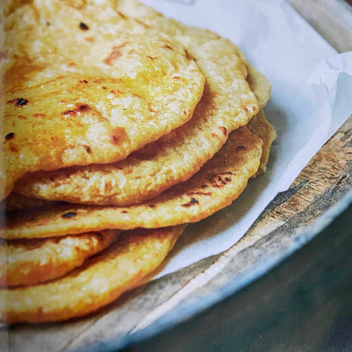 Chapatis -  Carrot + Onion  Ugandan Flat Bread 
