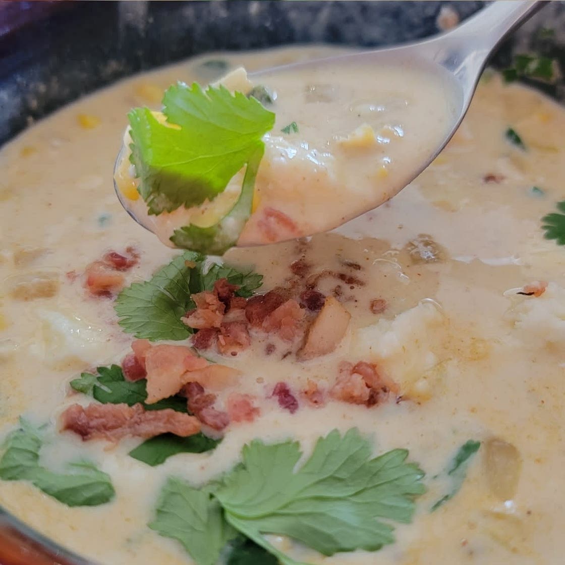Mexican Street Corn Soup