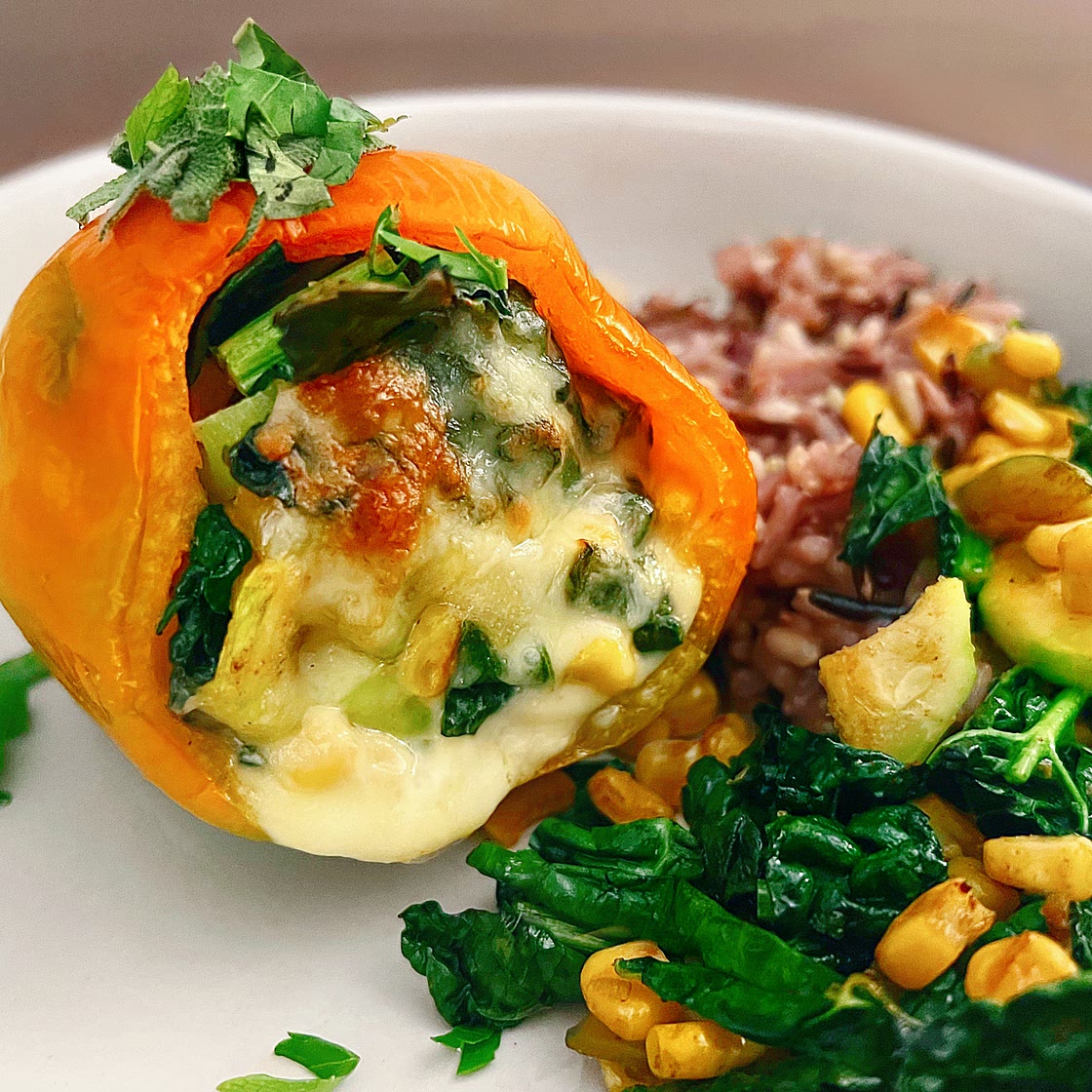 Savory Stuffed Bell Peppers