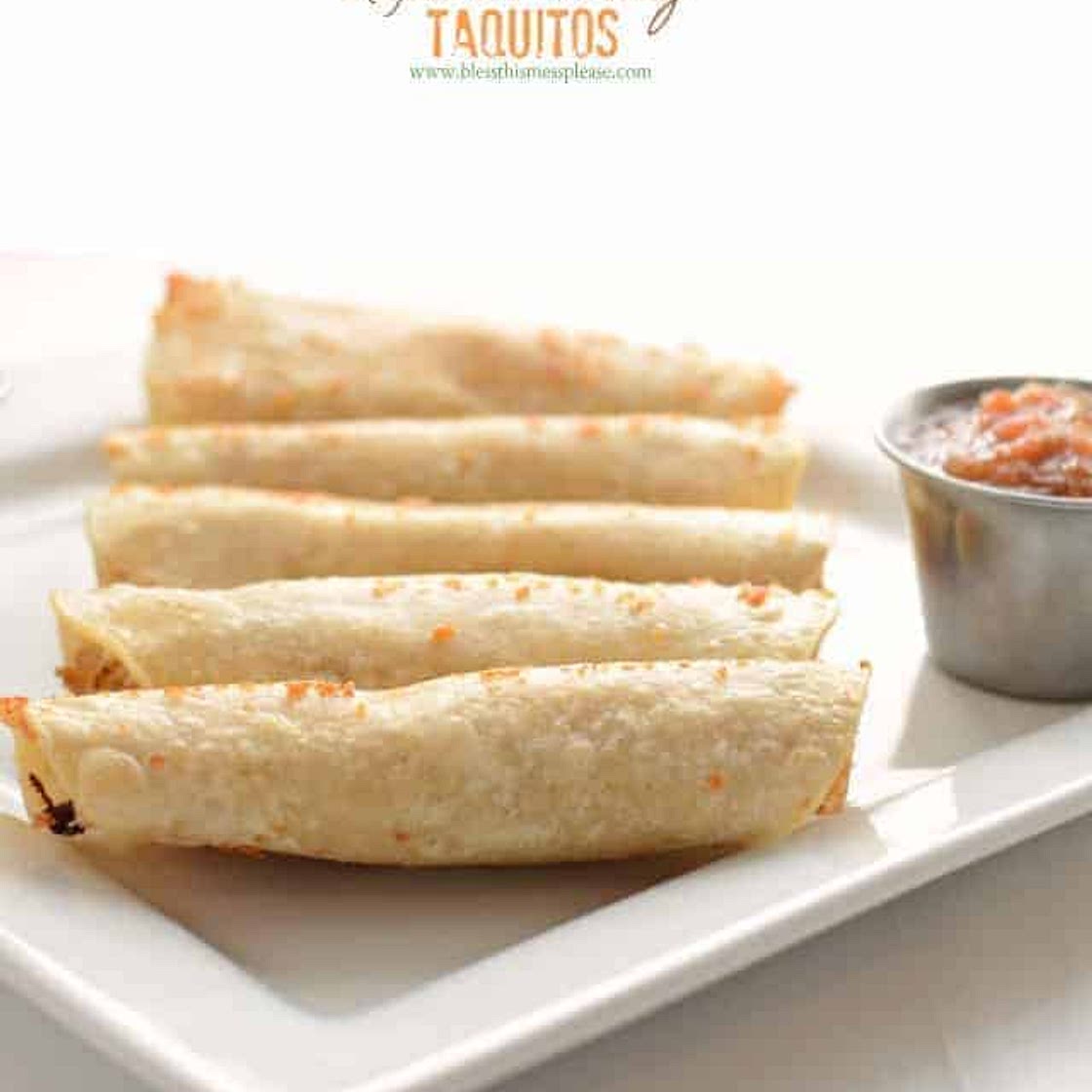 Leftover Turkey Taquitos