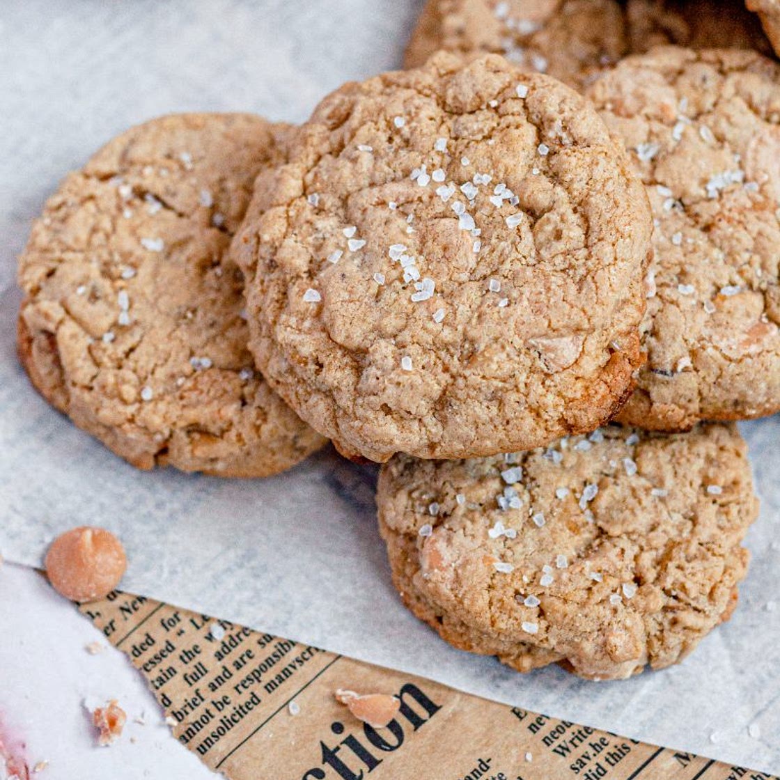 Gluten-Free Butterscotch Oatmeal Cookies