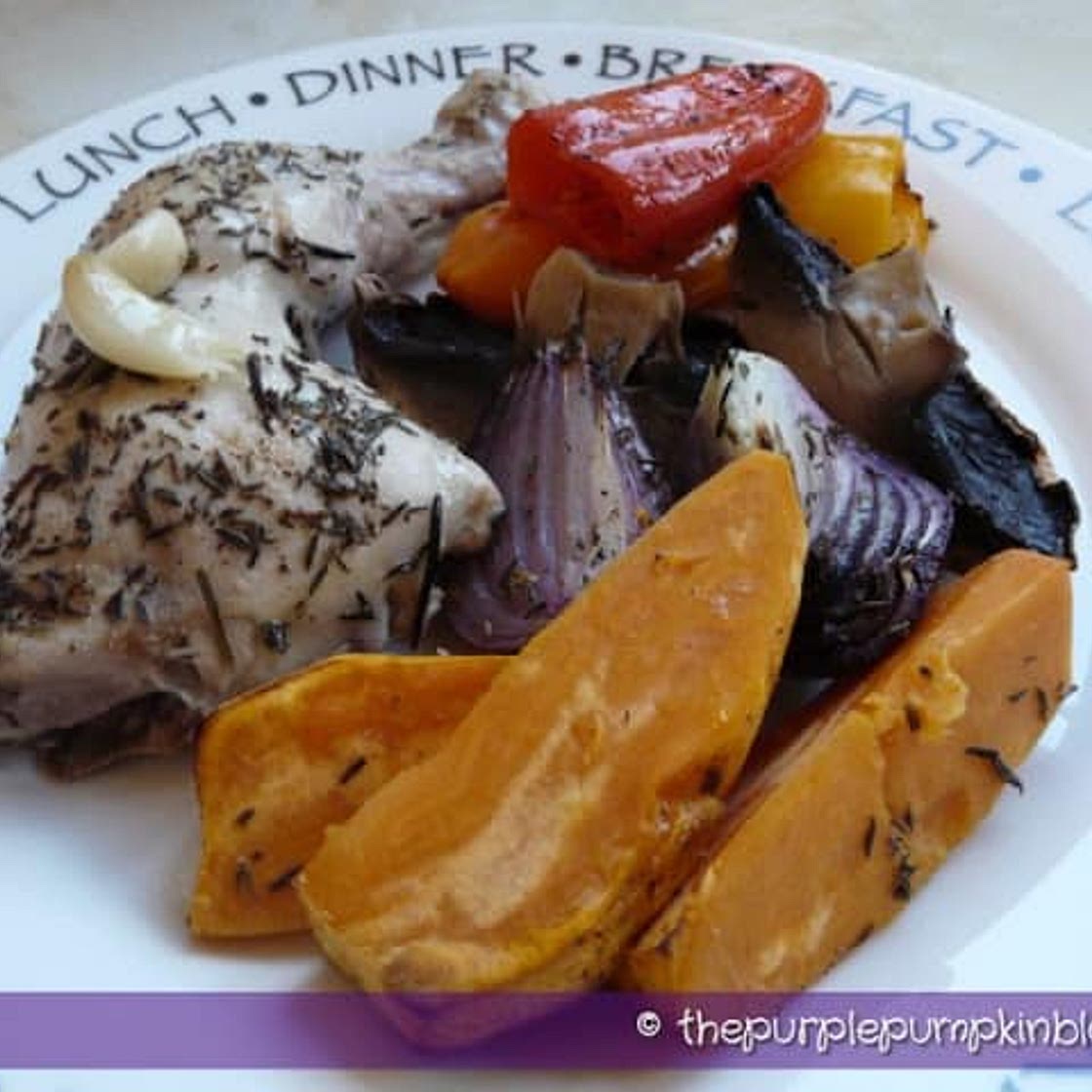 Chicken & Vegetable Tray Bake