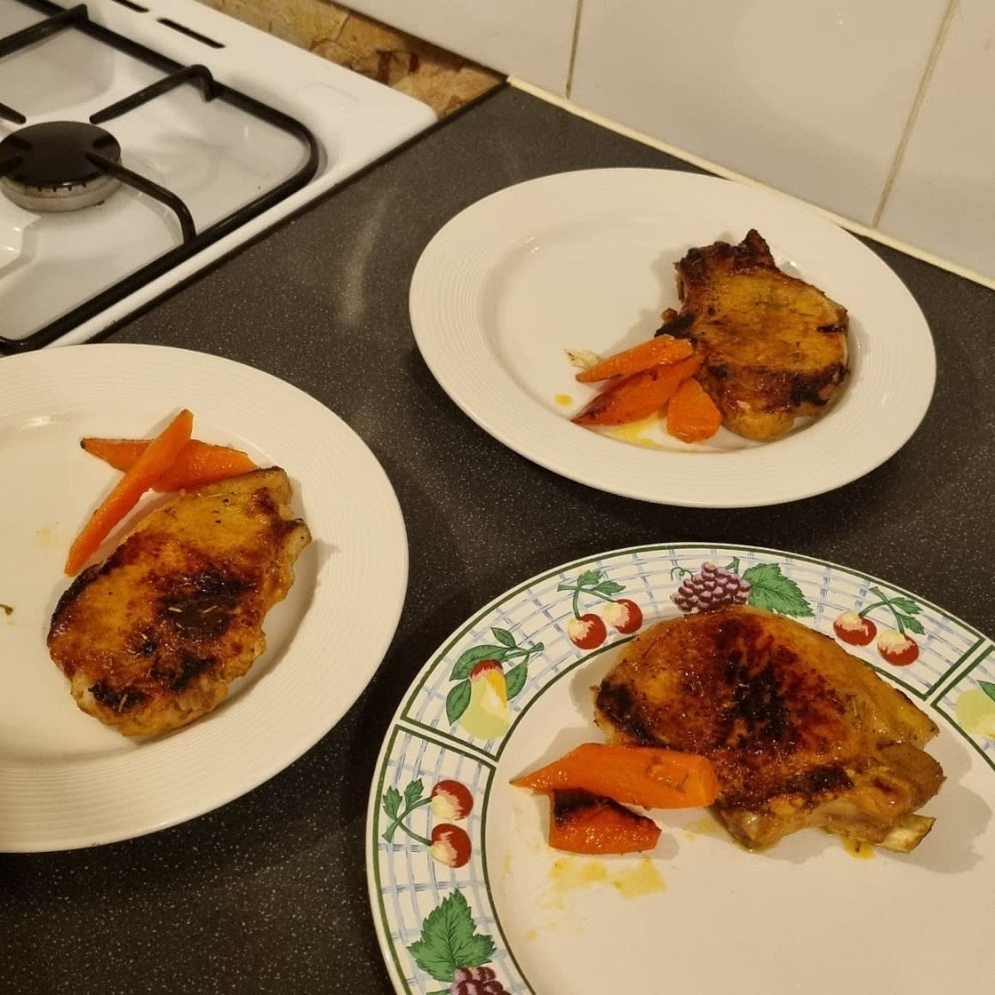 Steamed pork tenderloin