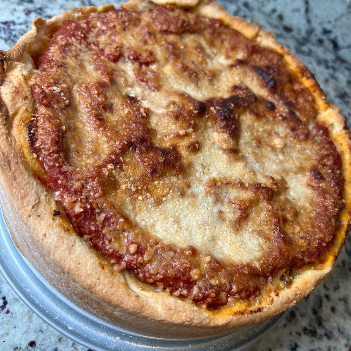 Chicago Style Deep Dish Pizza