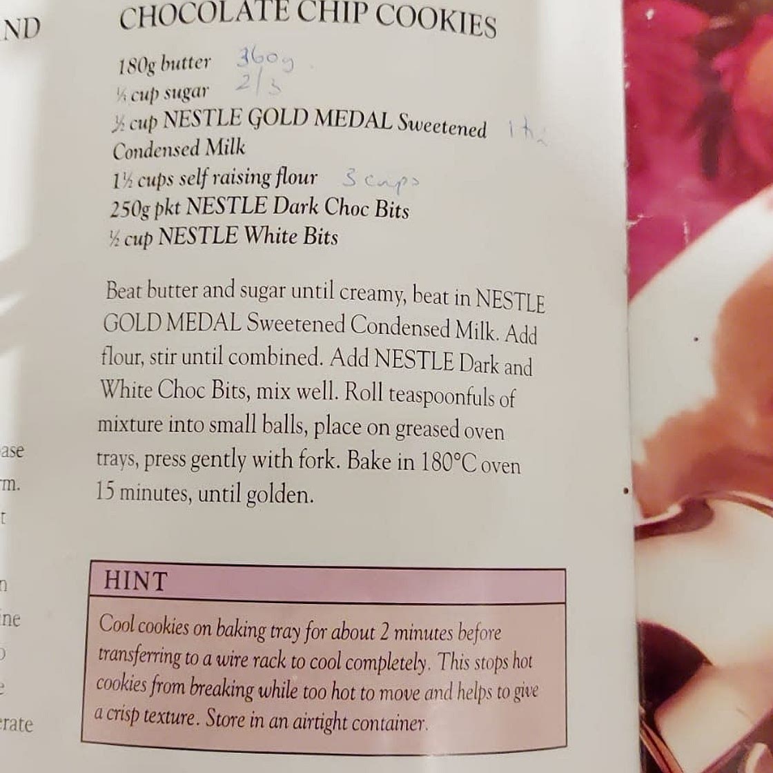 Chocolate Chip Cookies