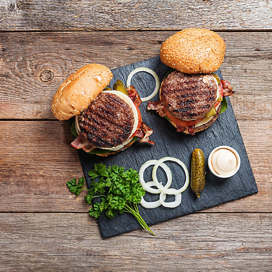 Hickory BBQ Bacon Chicken Burger