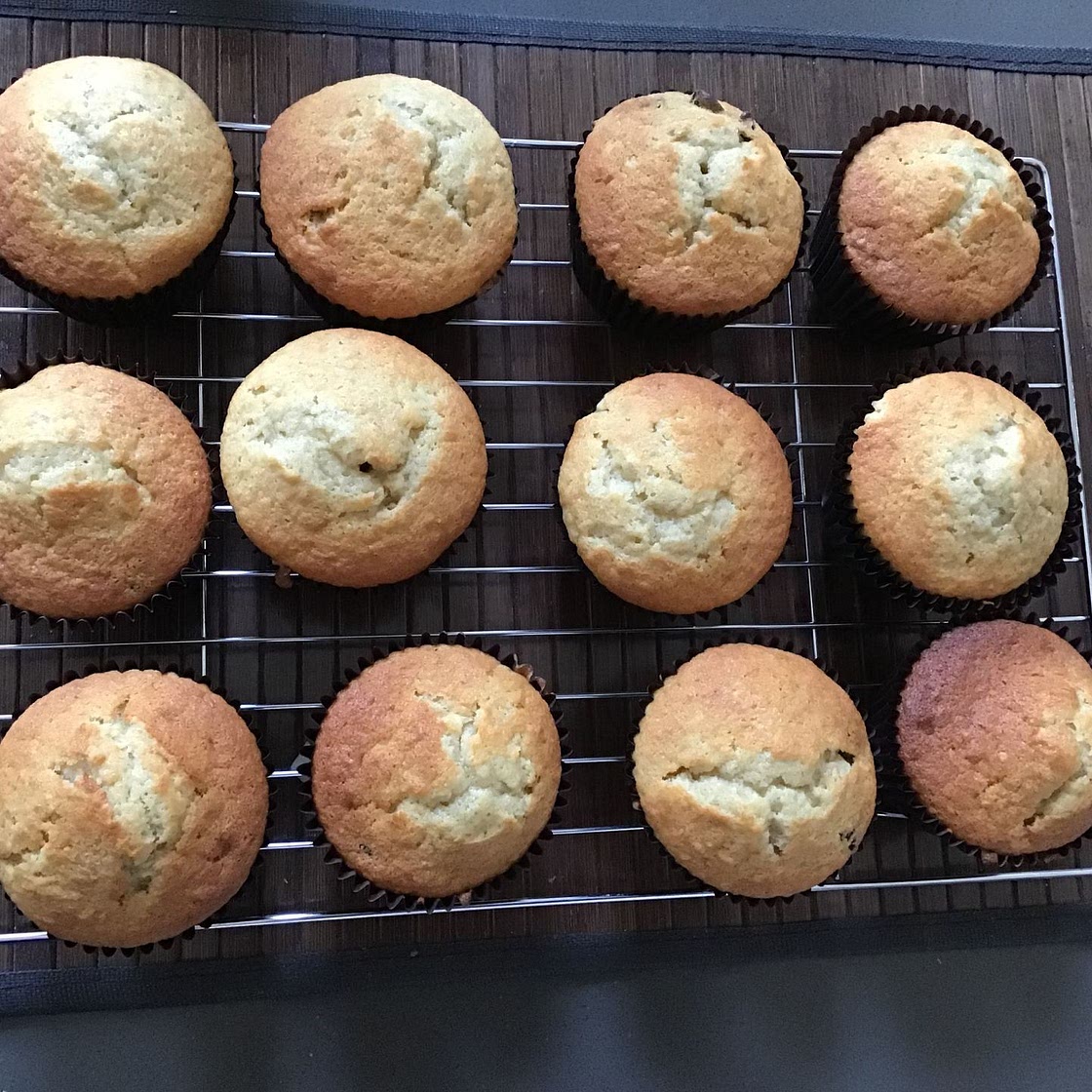 Banana and Chocolate Chip Muffins