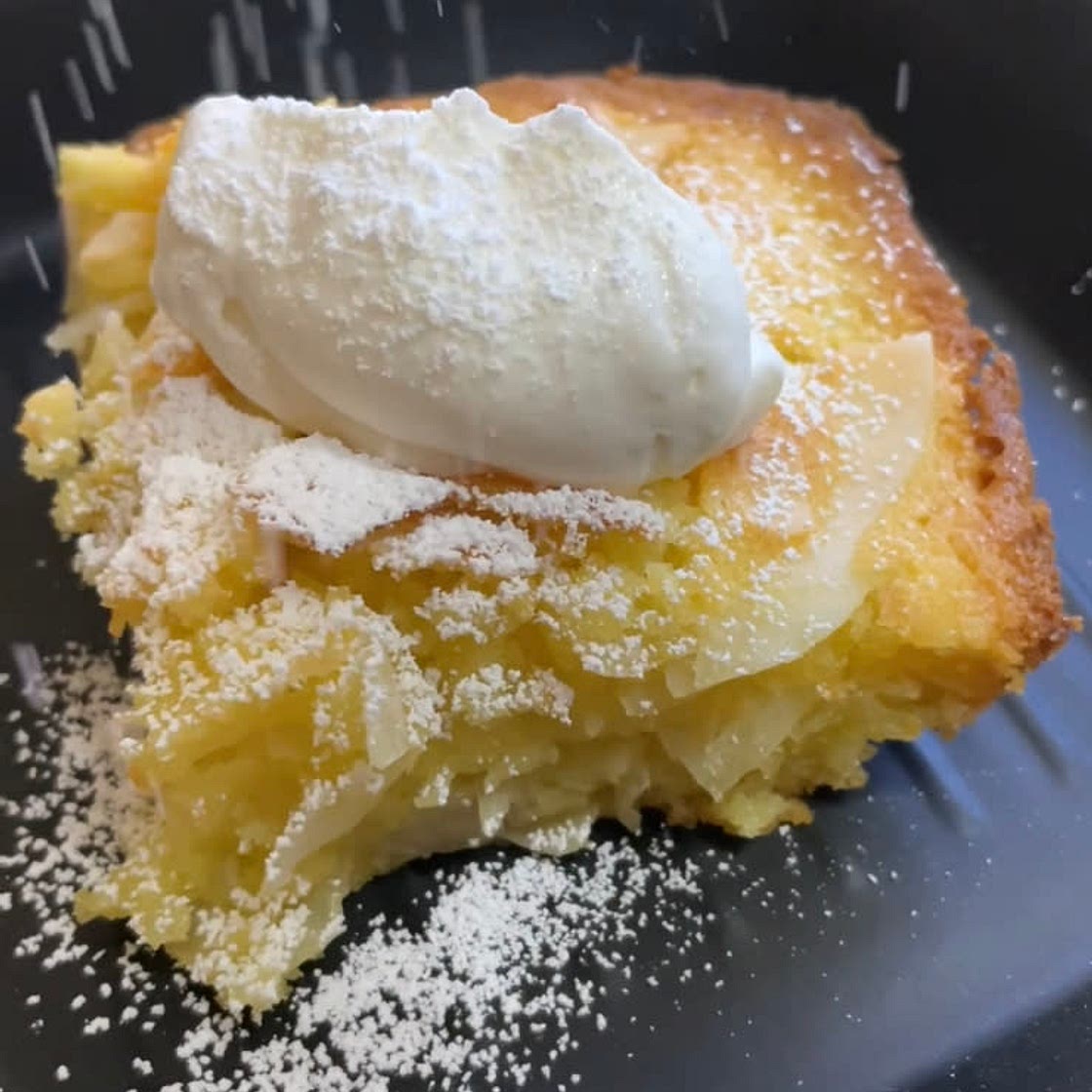 Mochi Coconut Banana Cake
