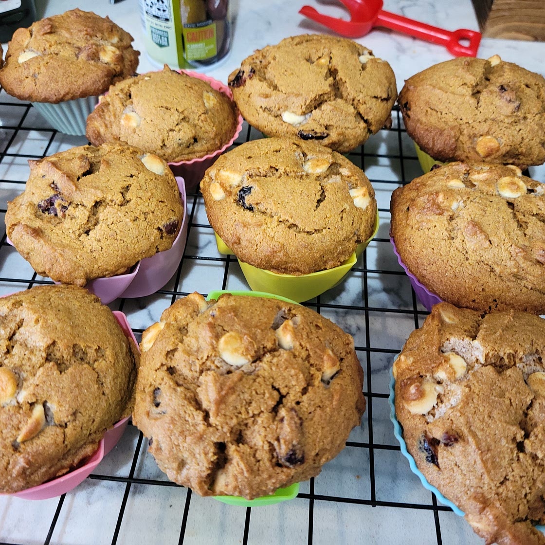 Pumpkin Cranberry Muffins