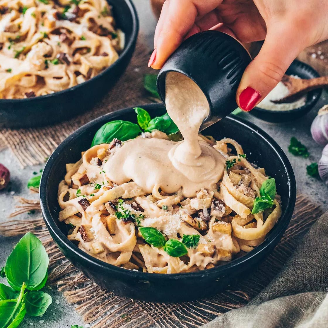 Vegane Carbonara