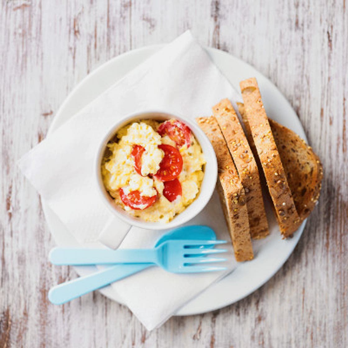 Scrambled egg mug
