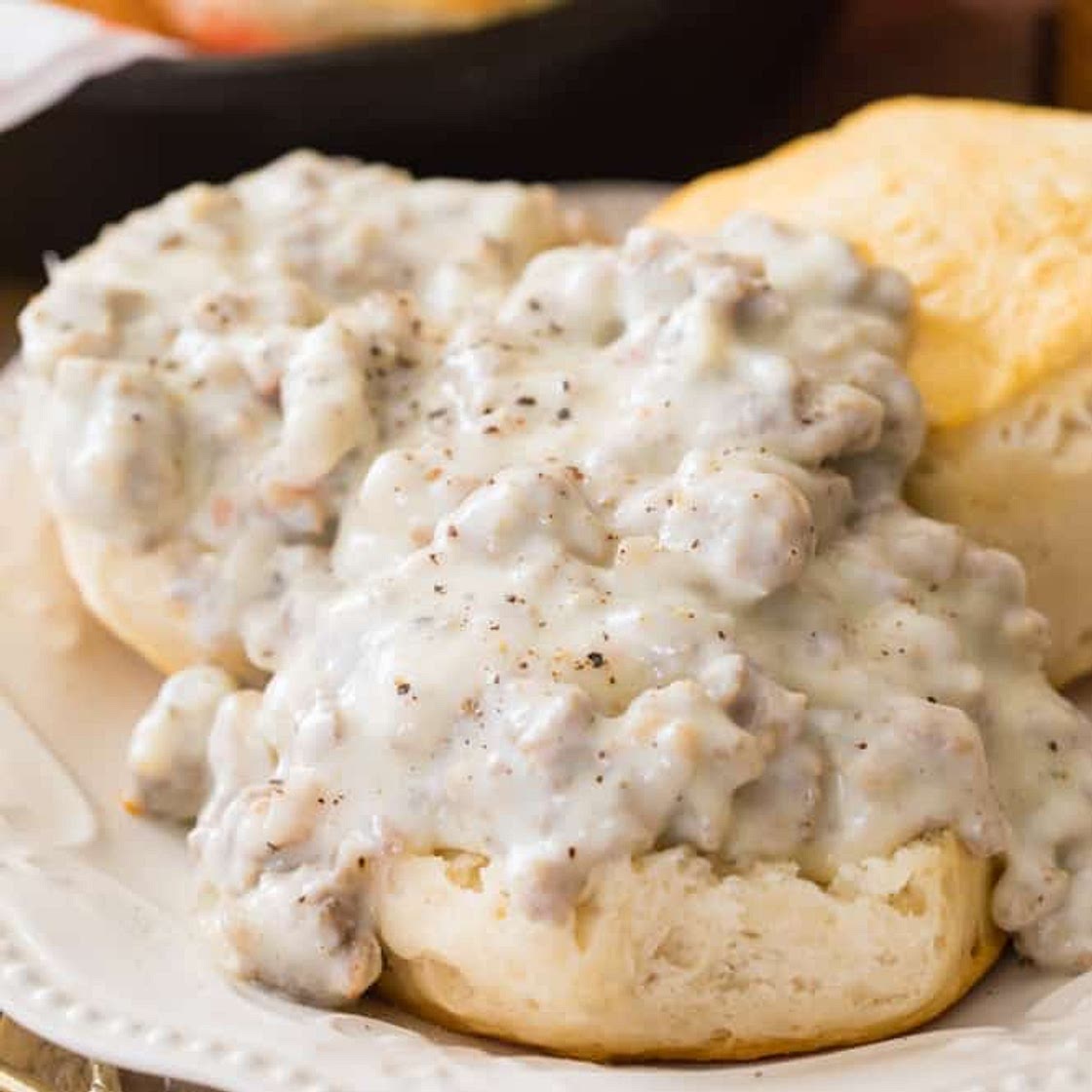 Biscuits and Gravy (Breakfast)