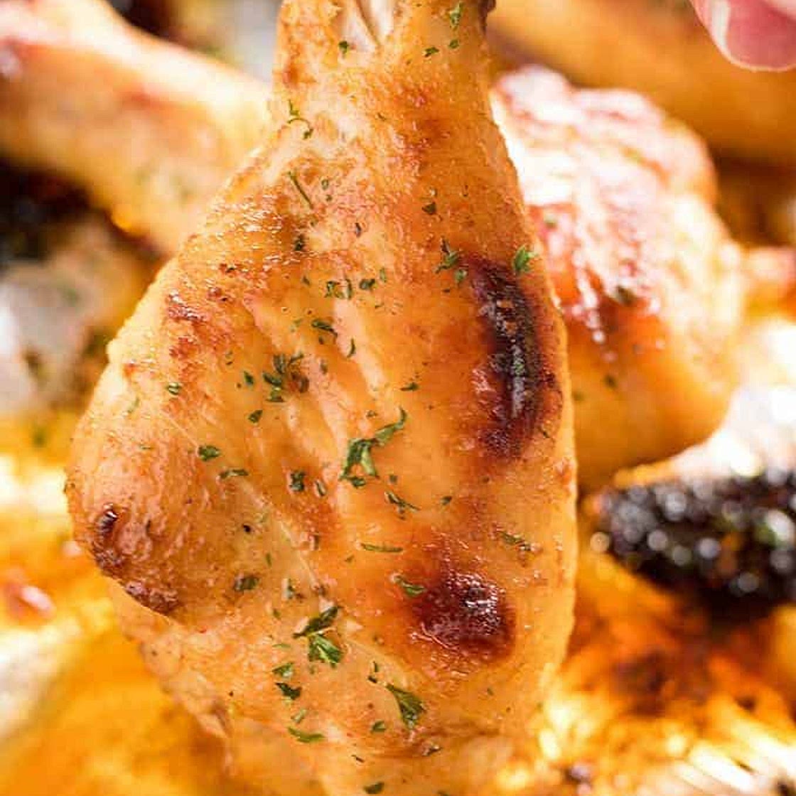 Easy Baked Chicken Drumsticks Recipe