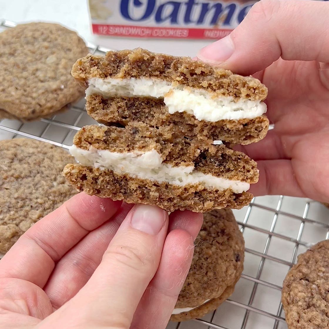 Homemade Oatmeal Creme Pies