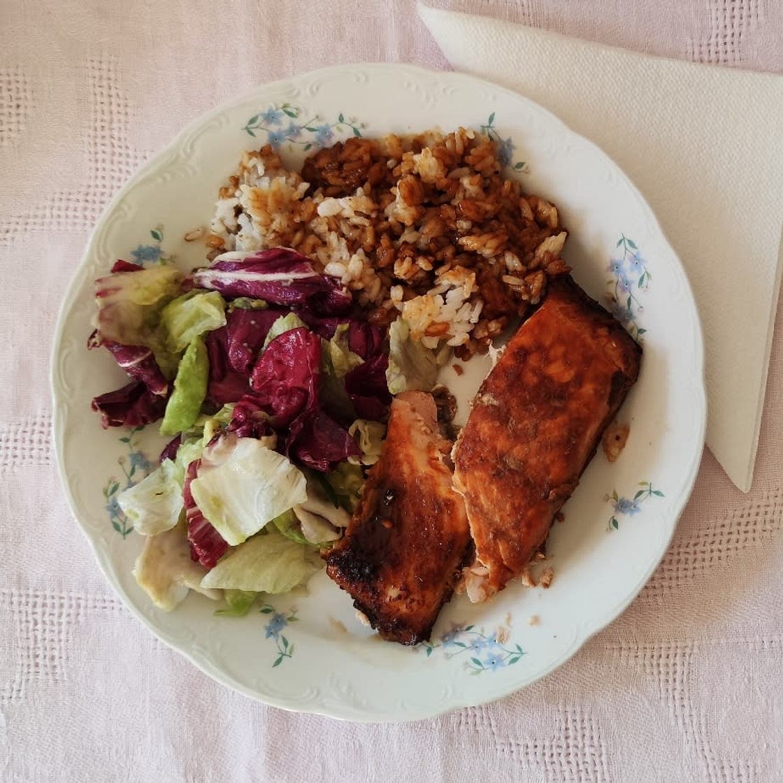 Honey Soy Glazed Salmon