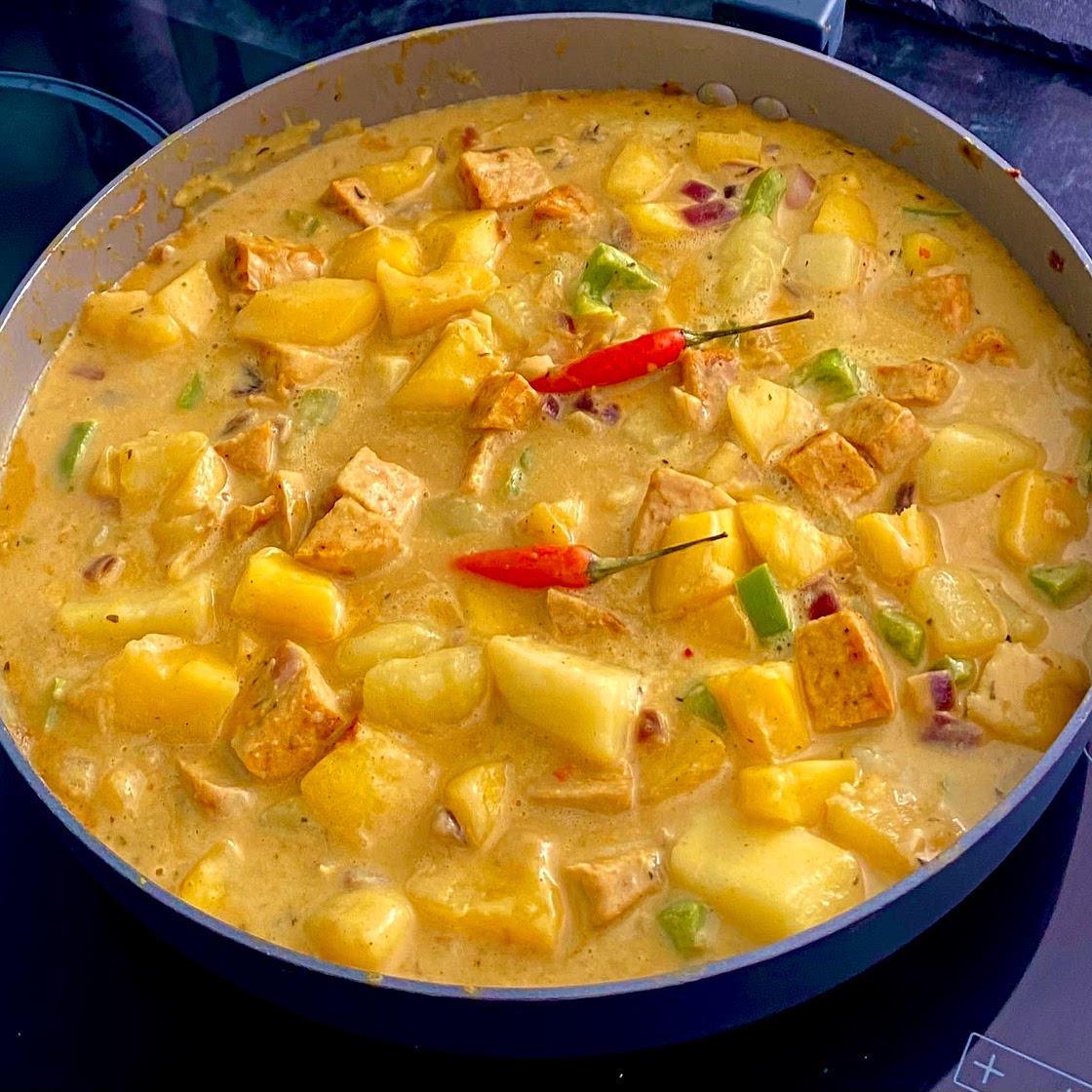 Jamaican mango stew 