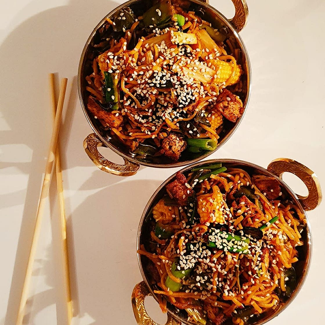 General Tso baked cauliflower 