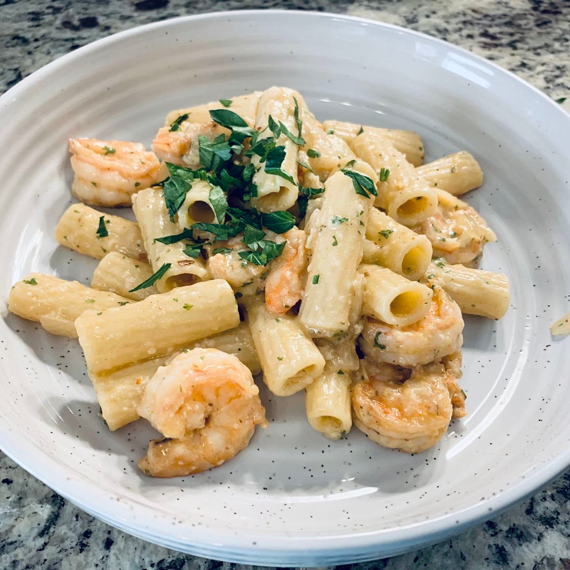 Spicy Shrimp Pasta
