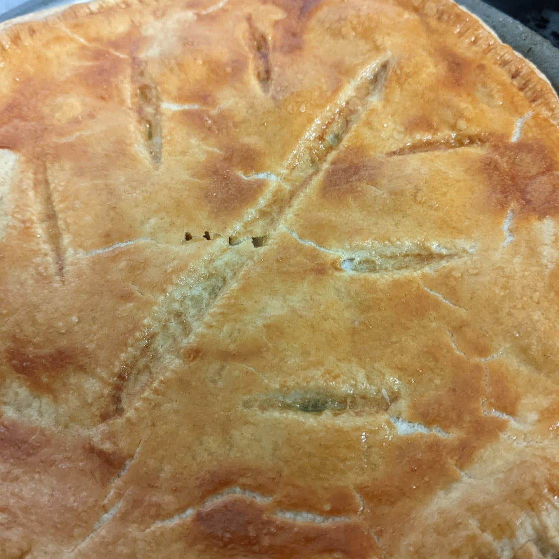 Chicken, Leek and Mushroom Pie