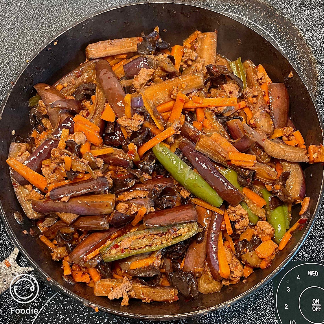 Eggplant with Spicy Garlic Sauce