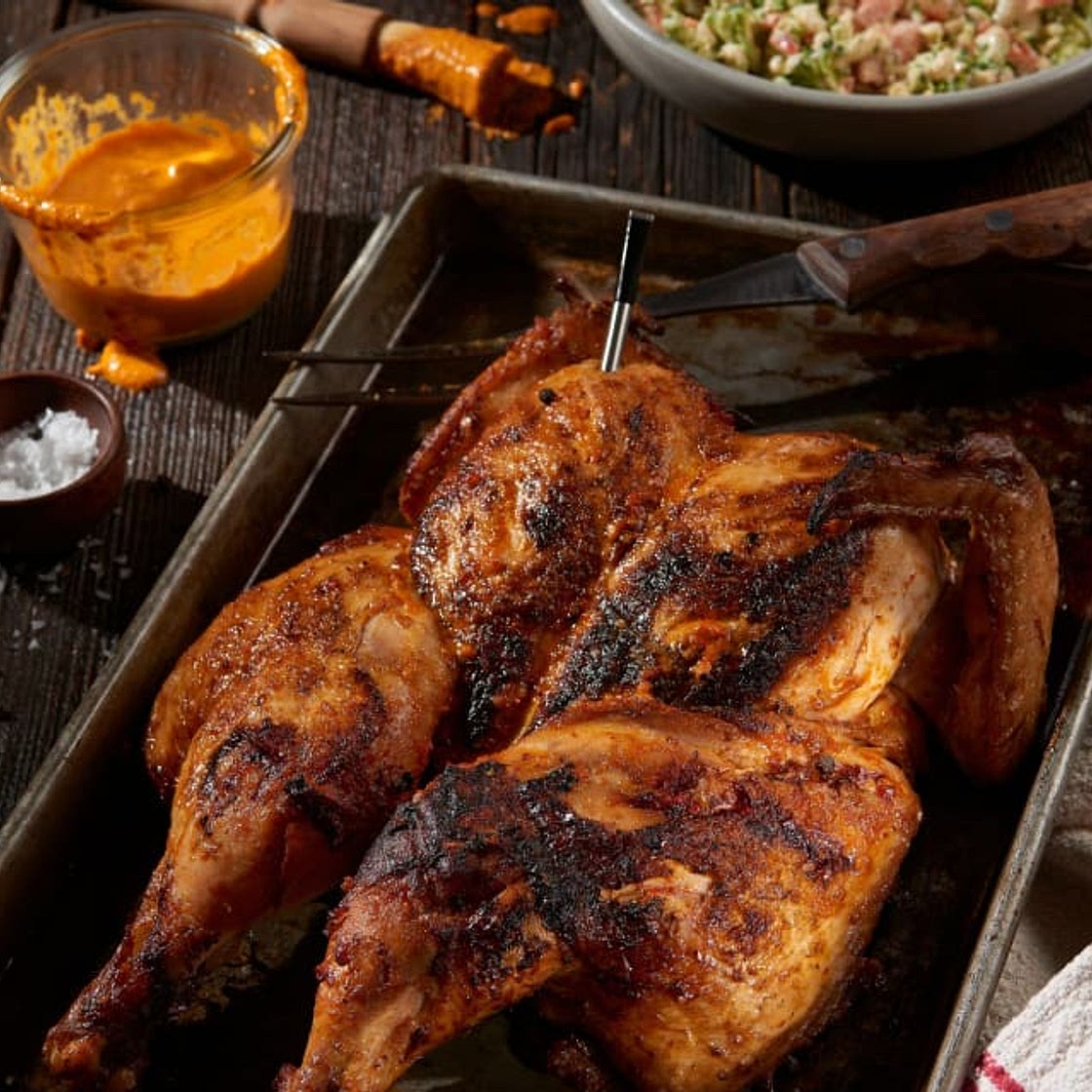 Piri Piri Chicken with Chopped Vegetable Salad