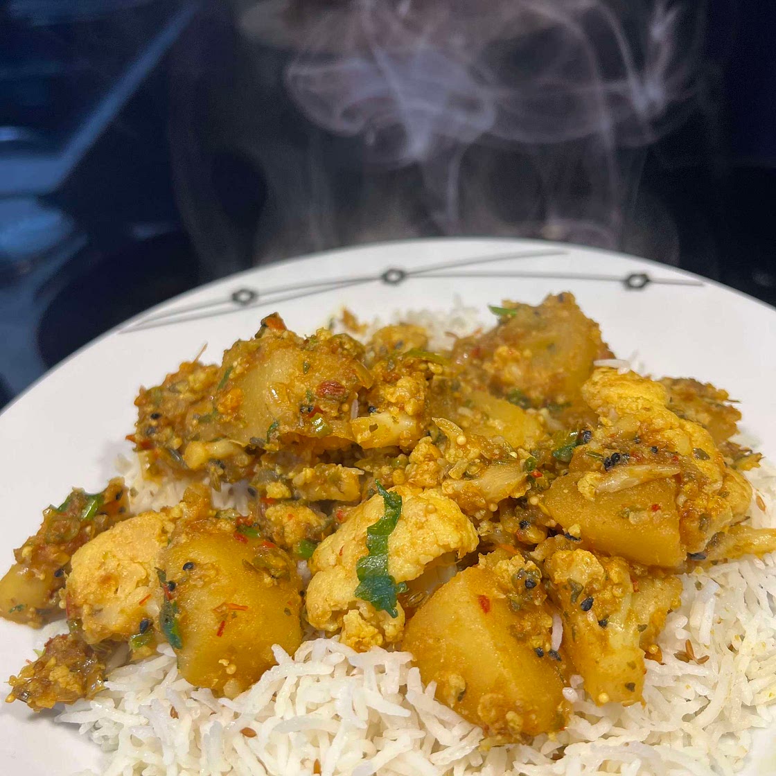 Aloo Gobi / Potato and Cauliflower curry