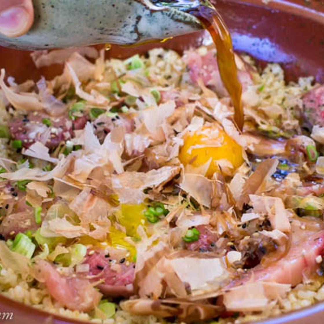 Fried Rice with Hamachi