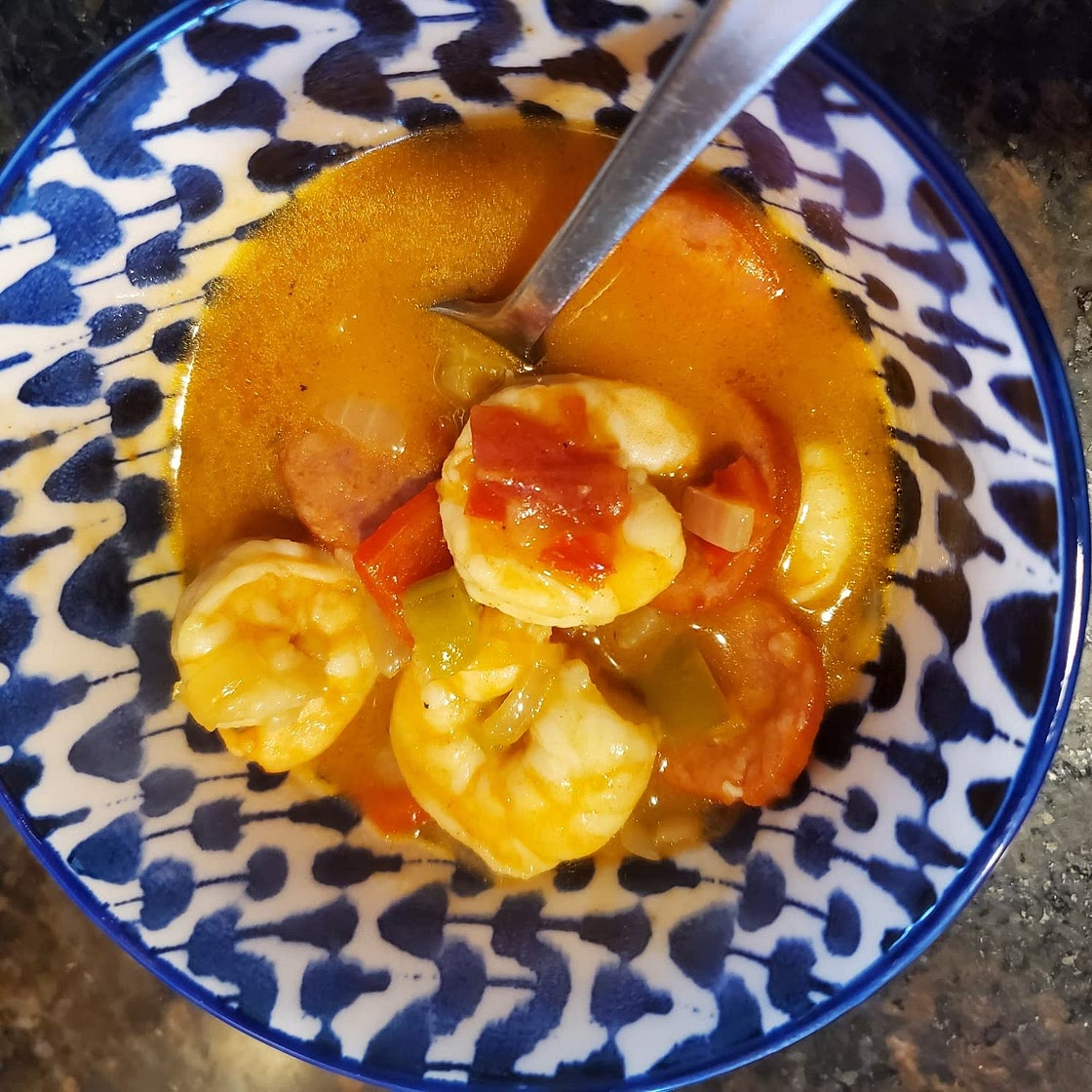 Nate- New Orleans Gumbo with Shrimp and Sausage