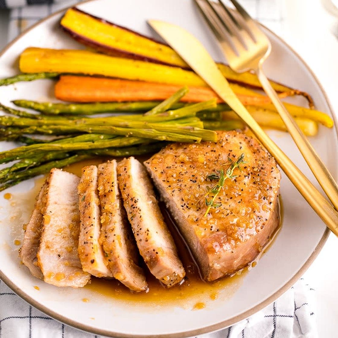 Honey Garlic Pork Chops