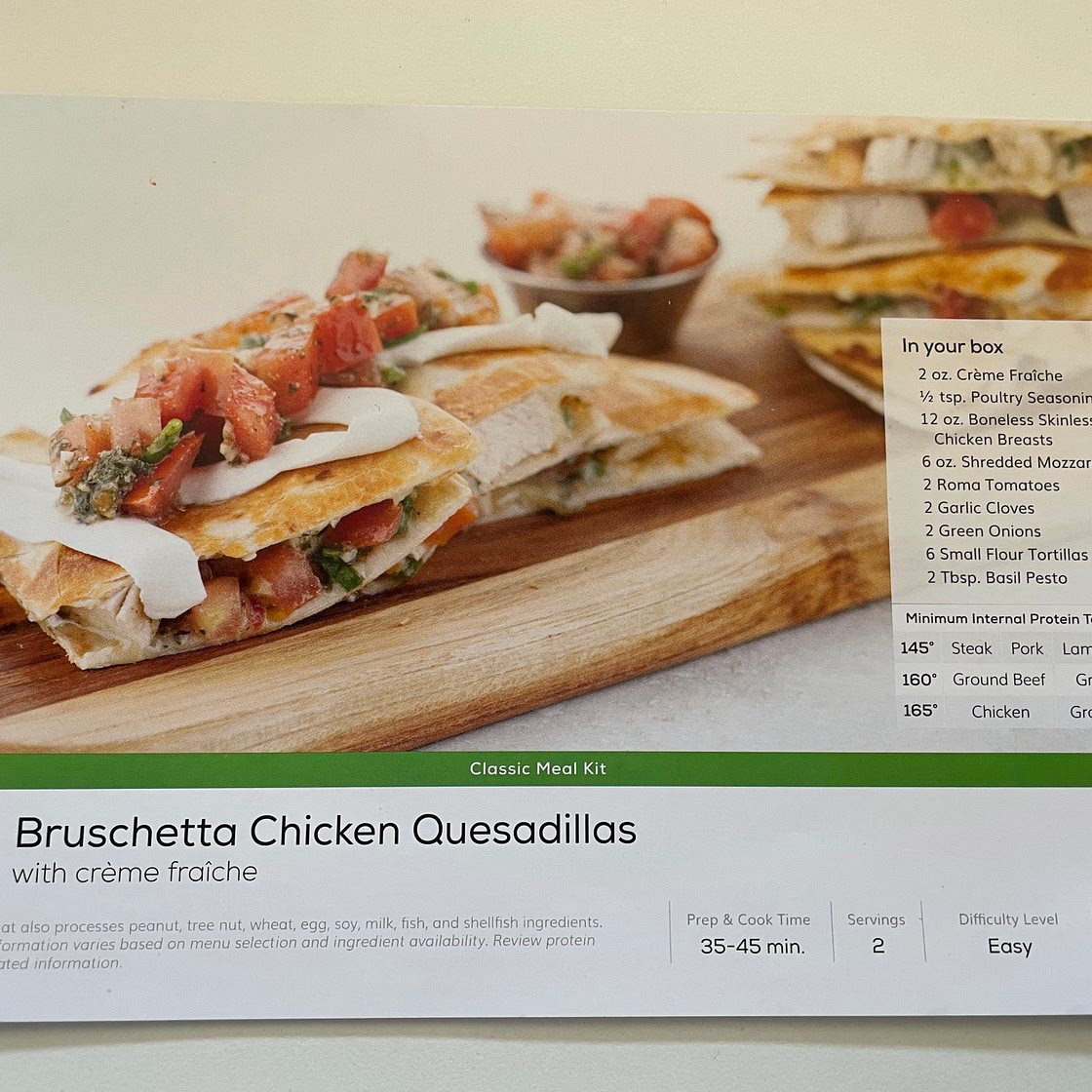 Dad Tacos (Pesto Chicken Quesadillas)