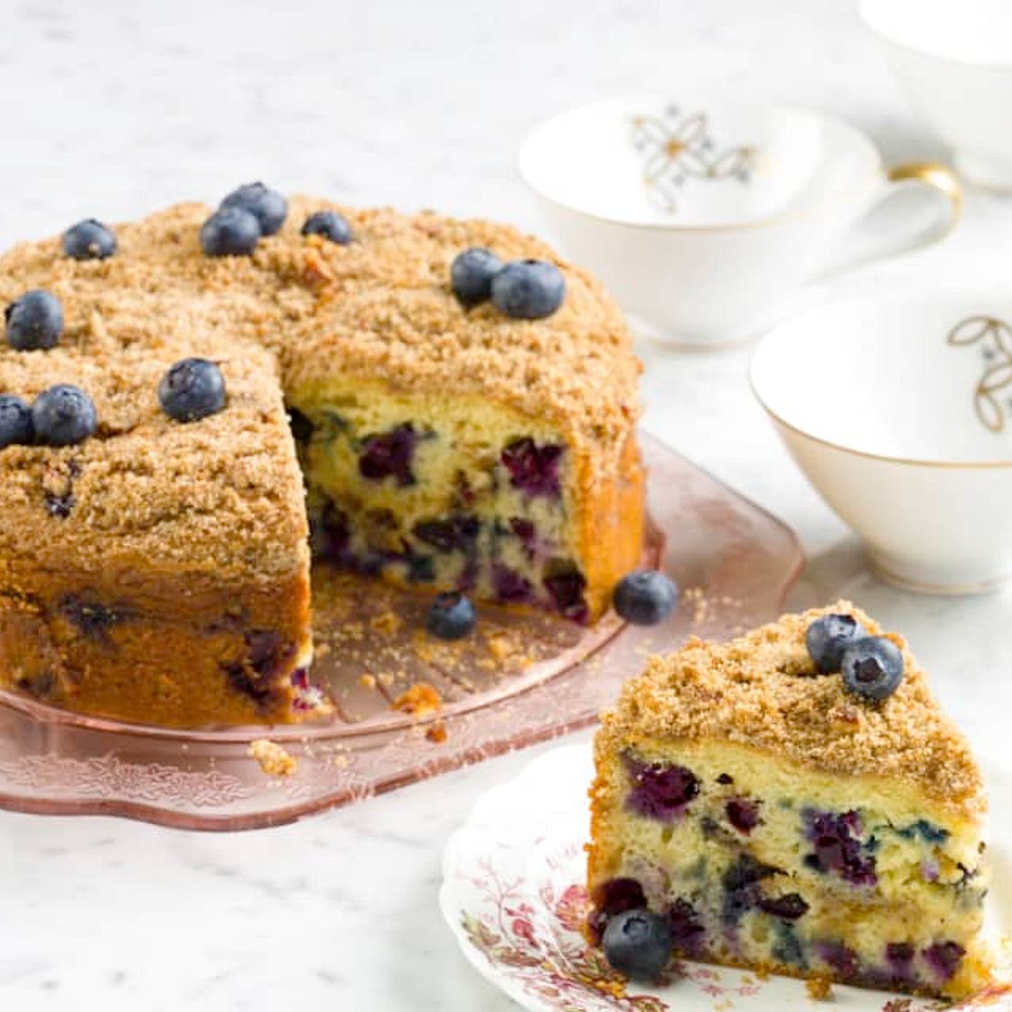 Blueberry Coffee Cake