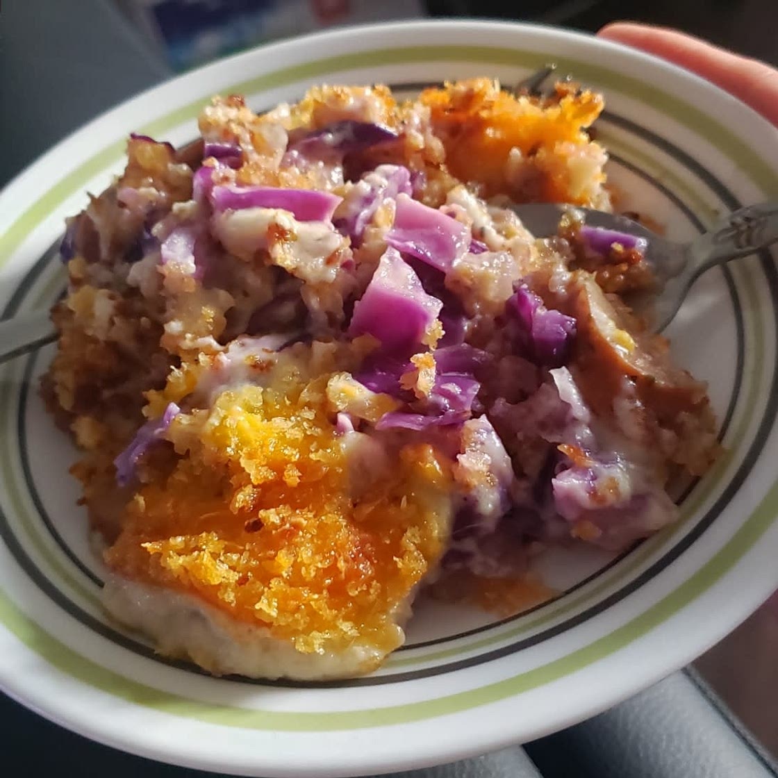 Creamy Southern Cabbage Casserole