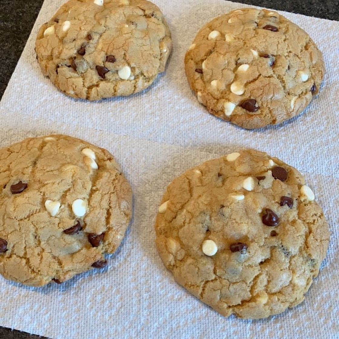 hershey filled chocolate chip cookies 