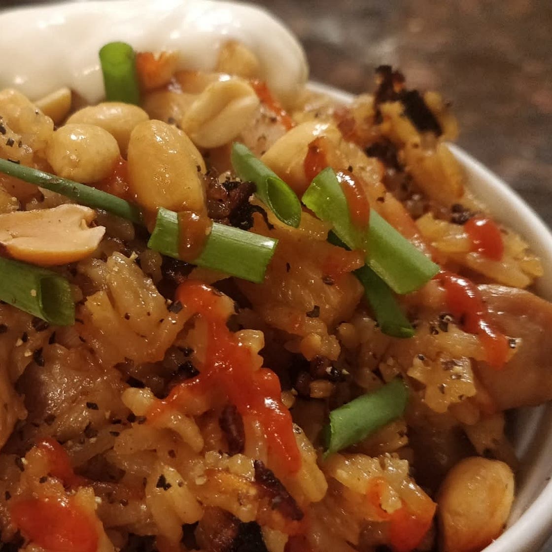One Pot Hawaiian Chicken with Coconut Rice