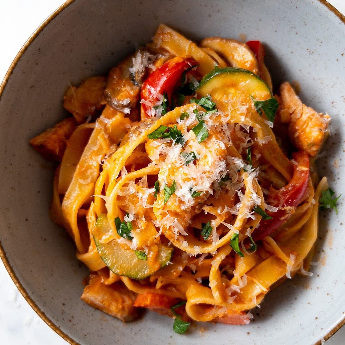 Cajun Salmon Pasta