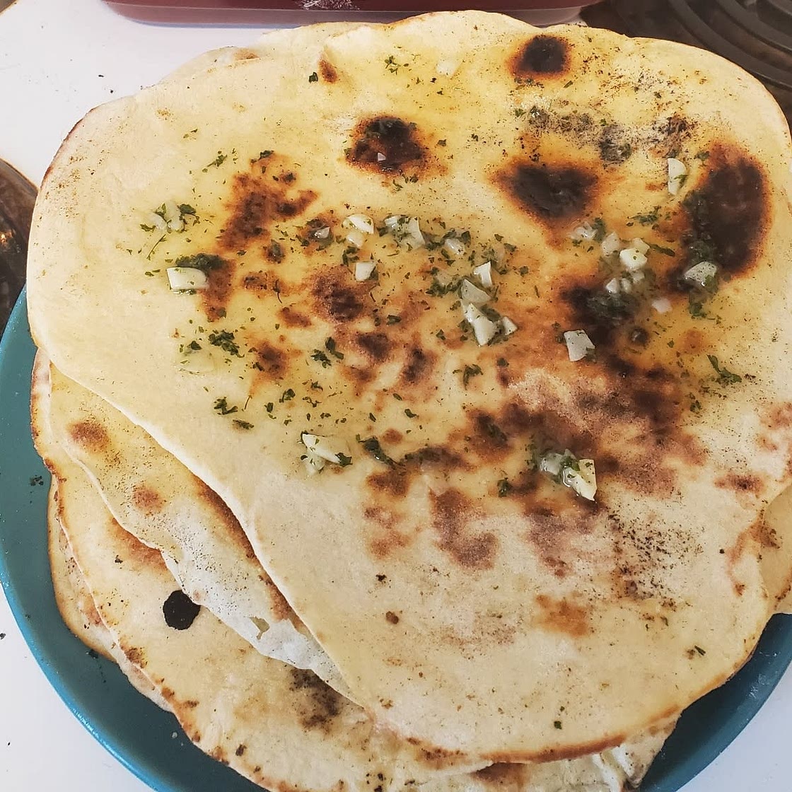 Homemade Naan