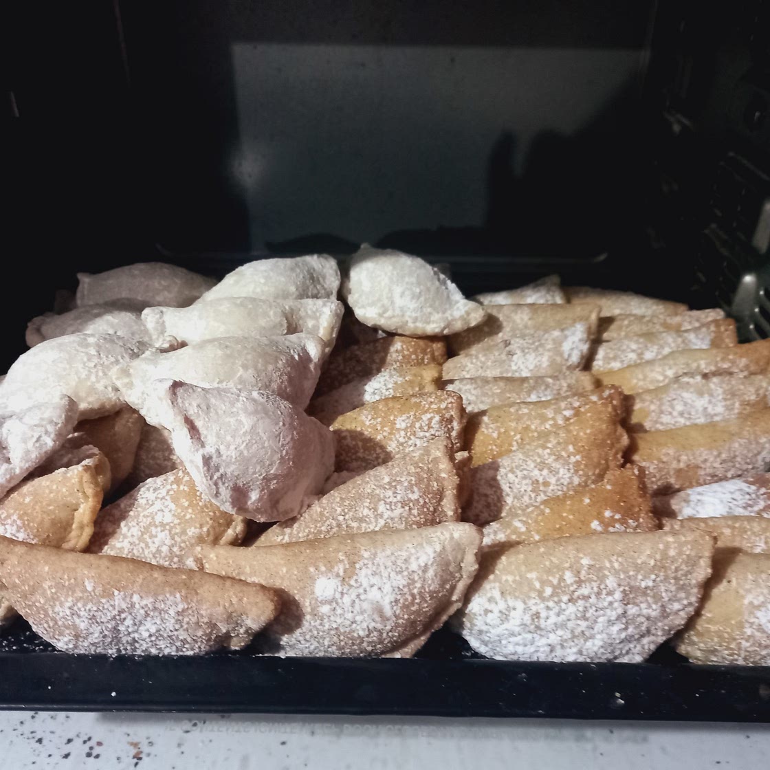 Empanadas de dulce de leche