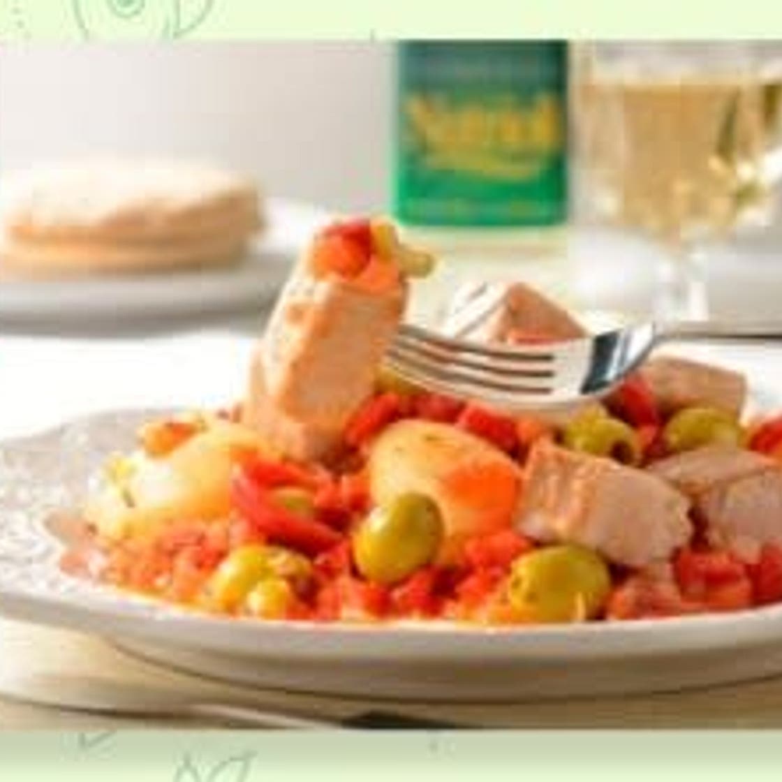 ATÚN GUISADO CON PIMIENTOS Y PAPAS