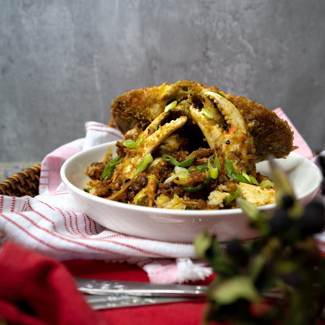 Ginger and Garlic Crab