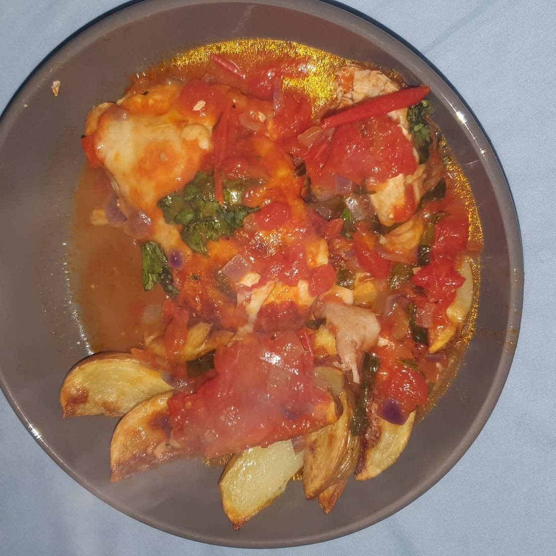 Margherita Chicken | Slimming & Weight Watchers Friendly