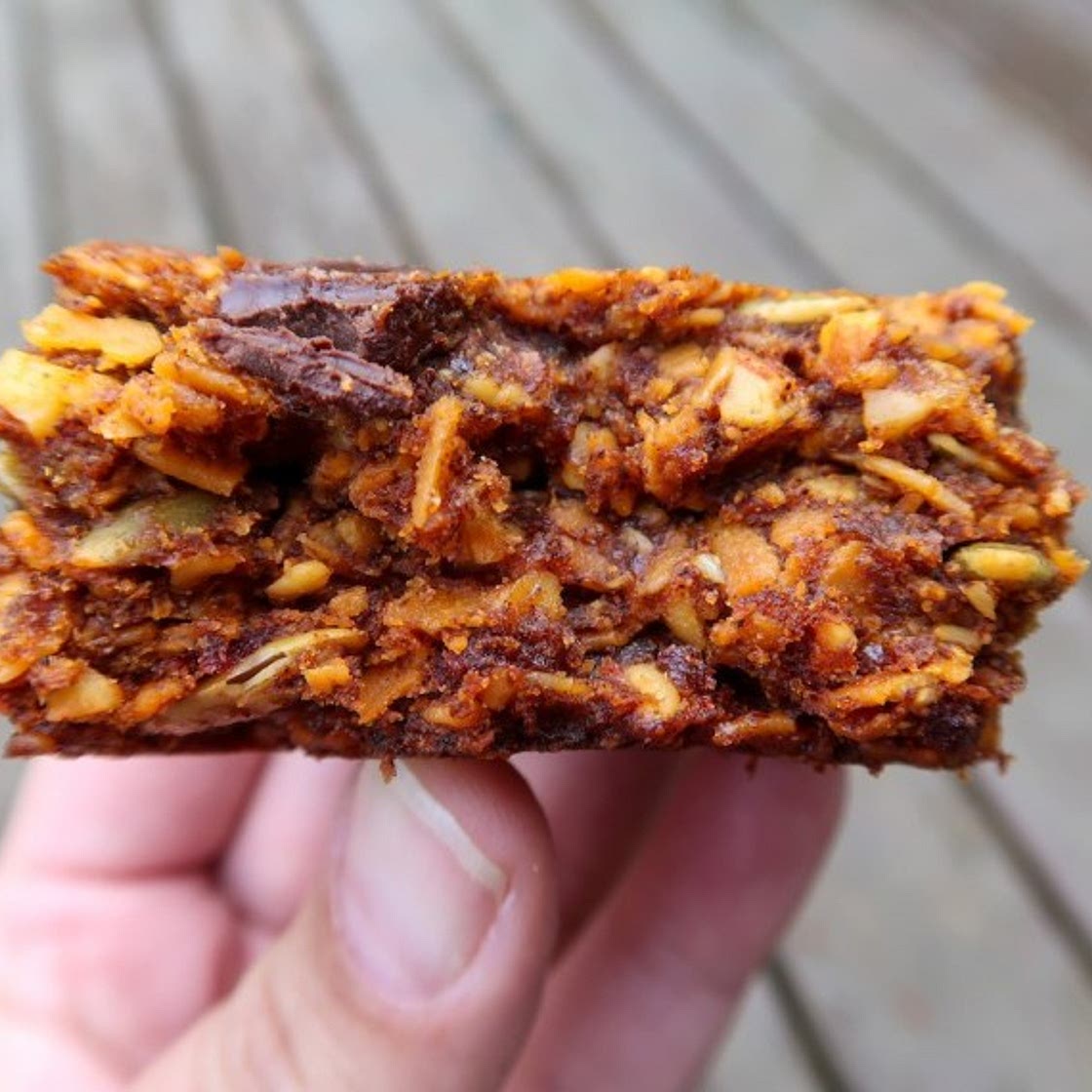Backpacking Recipe: Holy Molé Breakfast Bars - The Hungry Hiker